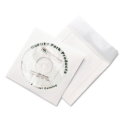 Quality Park™ Tech-No-Tear CD/DVD Sleeves Quality Park™ Tech-No-Tear CD/DVD Sleeves