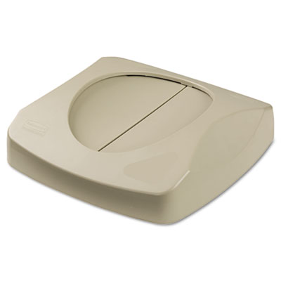Rubbermaid&reg; Commercial Untouchable&reg; Swing Top Lid