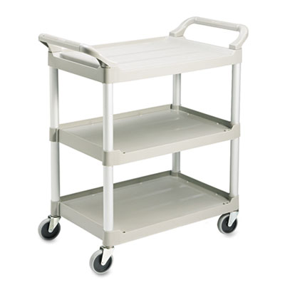 Rubbermaid&reg; Commercial Three-Shelf Service Cart