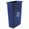Rubbermaid&reg; Commercial Slim Jim&reg; Recycling Container