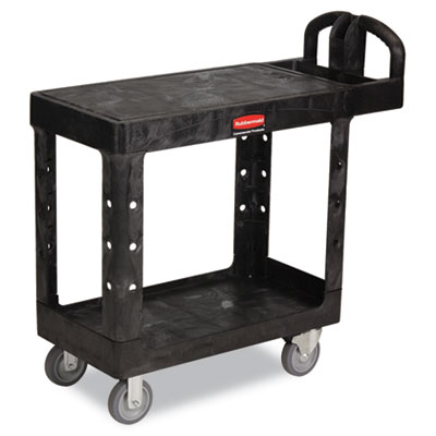 Rubbermaid&reg; Commercial Flat Shelf Utility Cart