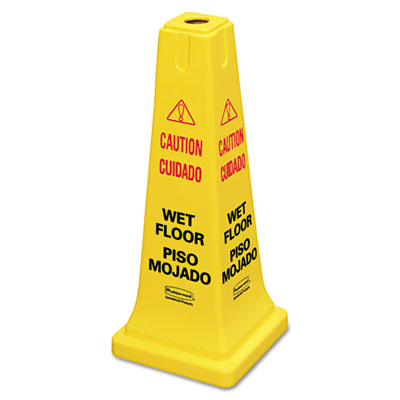 Rubbermaid&reg; Commercial Multilingual Safety Cone