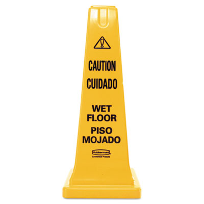 Rubbermaid&reg; Commercial Multilingual Safety Cone