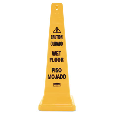 Rubbermaid&reg; Commercial Multilingual Safety Cone