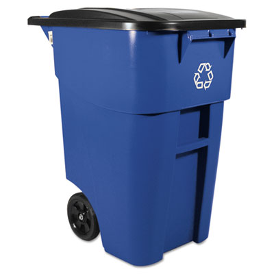 Rubbermaid&reg; Commercial Square Brute&reg; Rollout Container