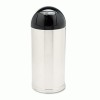 Rubbermaid&reg; Commercial European &amp; Metallic Series Dome Top Receptacle