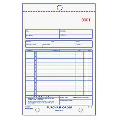 Rediform&reg; Purchase Order Book