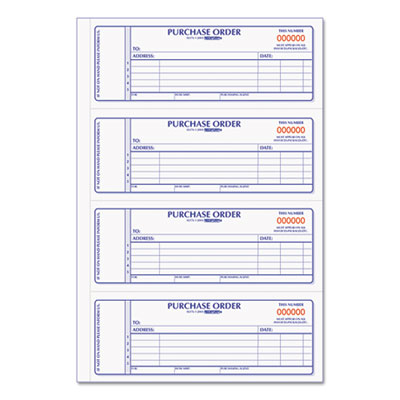 Rediform&reg; Purchase Order Book