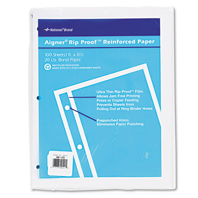National&reg; Rip Proof&trade; Reinforced Filler Paper