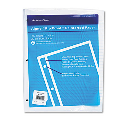 National&reg; Rip Proof&trade; Reinforced Filler Paper