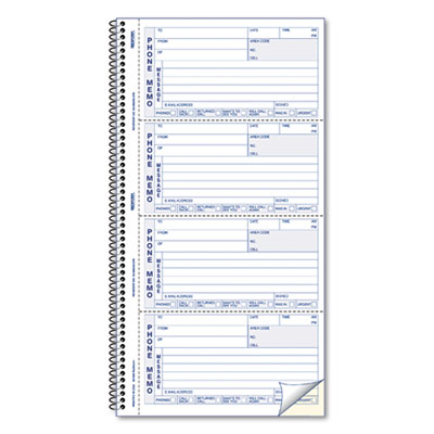 Rediform&reg; Telephone Message Book