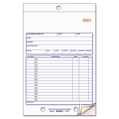 Rediform&reg; Sales Book