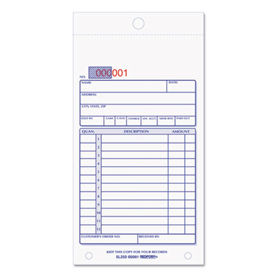 Rediform&reg; Sales Book