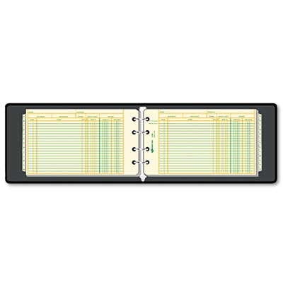 National&reg; Four-Ring Ledger Binder Kit