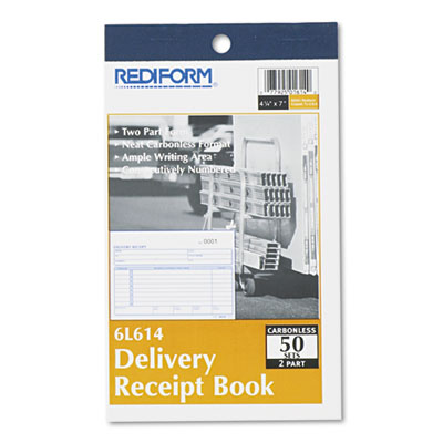 Rediform&reg; Delivery Receipt Book