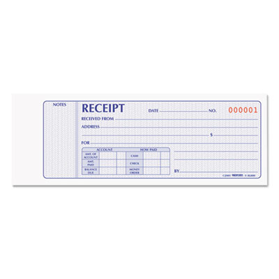 Rediform&reg; Receipt Book