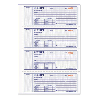 Rediform&reg; Money Receipt Book