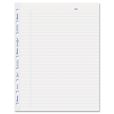 Blueline&reg; MiracleBind&trade; Ruled Paper Refill Sheets