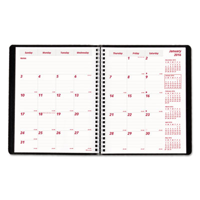 Brownline&reg; Essential Collection 14-Month Ruled Monthly Planner