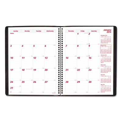 Brownline&reg; Essential Collection 14-Month Ruled Monthly Planner
