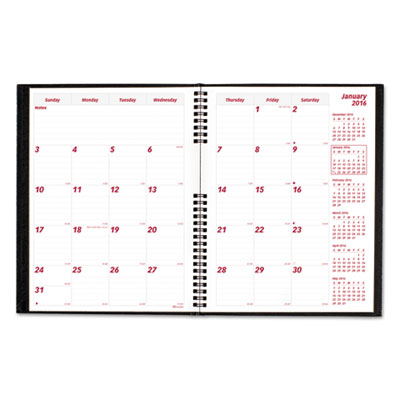 Brownline&reg; CoilPro&trade; 14-Month Ruled Monthly Planner