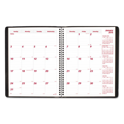 Brownline&reg; PlannerPLUS 14-Month Monthly Planner