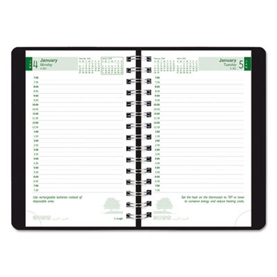 Brownline&reg; EcoLogix&reg; Recycled Daily Planner With Timed Appointments