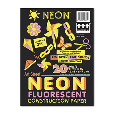 Pacon® Neon® Construction Paper Pacon® Neon® Construction Paper
