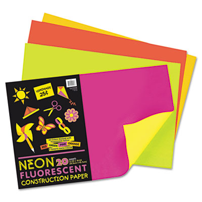 Pacon&reg; Neon&reg; Construction Paper