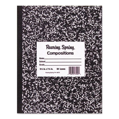 Roaring Spring&reg; Marble Cover Composition Book