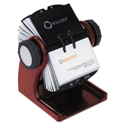 Rolodex&trade; Wood Tones&trade; Open Rotary File