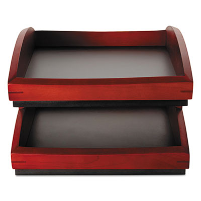 Rolodex&trade; Executive Woodline II&reg; Front Loading Desk Tray