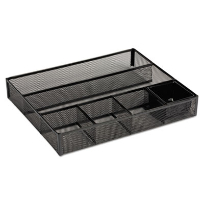 Rolodex&trade; Metal Mesh Deep Desk Drawer Organizer