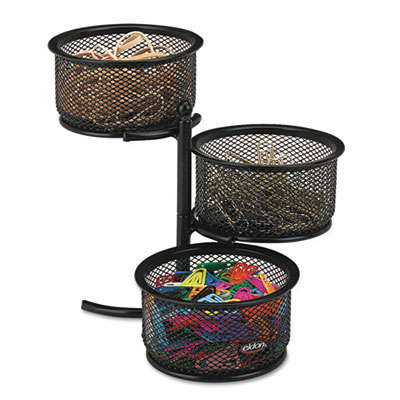 Rolodex™ Mesh Three-Tier Swivel Tower Rolodex™ Mesh Three-Tier Swivel Tower