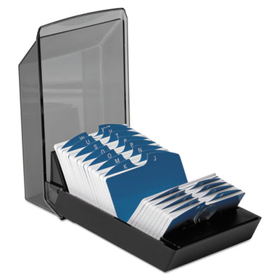 Rolodex&trade; Covered Business Card File