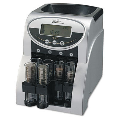 Royal Sovereign Fast Sort&trade; FS-2D Digital Coin Sorter