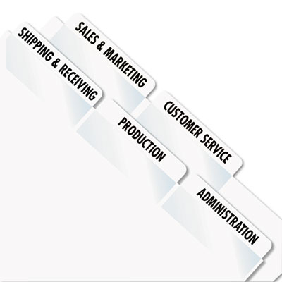 Redi-Tag&reg; Laser and Inkjet Printable Index Tabs