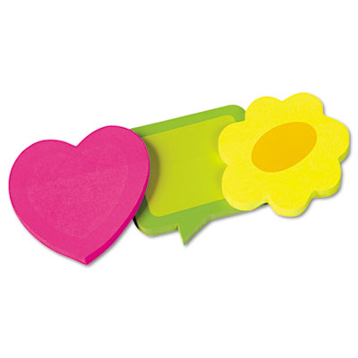 Redi-Tag&reg; Two-Tone Self-Stick Note Combo Pack