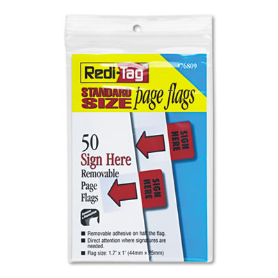 Redi-Tag&reg; Removable/Reusable Standard Page Flags Value Pack