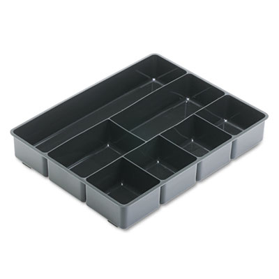 Rubbermaid&reg; Extra-Deep Plastic Desk Drawer Director&trade; Tray