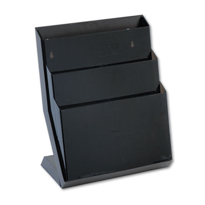Rubbermaid&reg; Classic Hot File&reg; Three-Pocket Desktop Stand