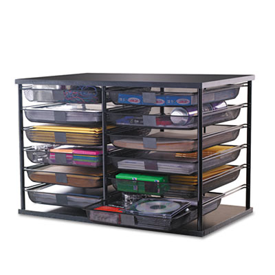 Rubbermaid&reg; 12-Compartment Organizer with Mesh Drawers