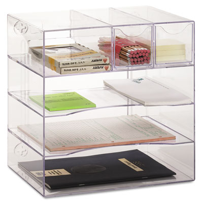 Rubbermaid&reg; Optimizers&trade; Multifunctional Four-Way Organizer with Drawers