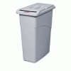 Rubbermaid&reg; Commercial Slim Jim&reg; Confidential Document Waste Receptacle with Lid