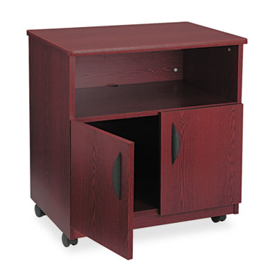 Safco&reg; Mobile Laminate Machine Stand With Open Compartment
