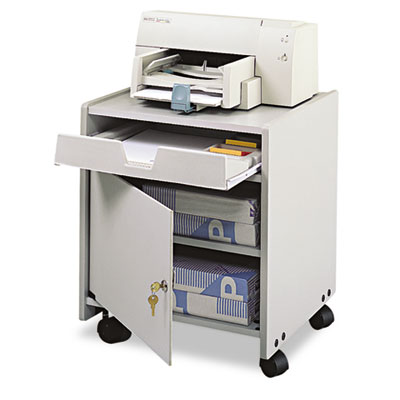 Safco&reg; Office Machine Mobile Floor Stand