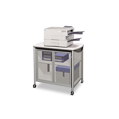 Safco&reg; Impromptu&reg; Deluxe Machine Stand with Doors
