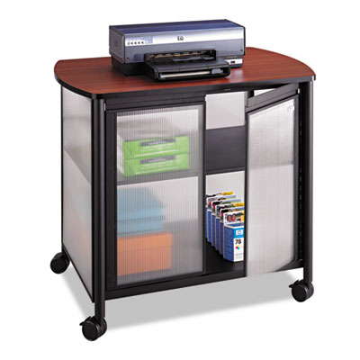 Safco&reg; Impromptu&reg; Deluxe Machine Stand with Doors