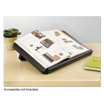 Wood SAFCO Ergo-Comfort Read/Write Freestanding Desktop Copy Stand SAF2156BL Black 