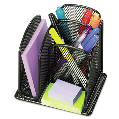 Safco&reg; Onyx&trade; Mesh Mini Organizer
